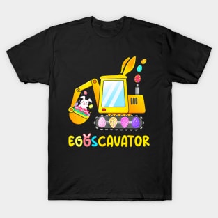 Easter Egg Hunt For Kids Toddlers Eggs Cavator T-Shirt